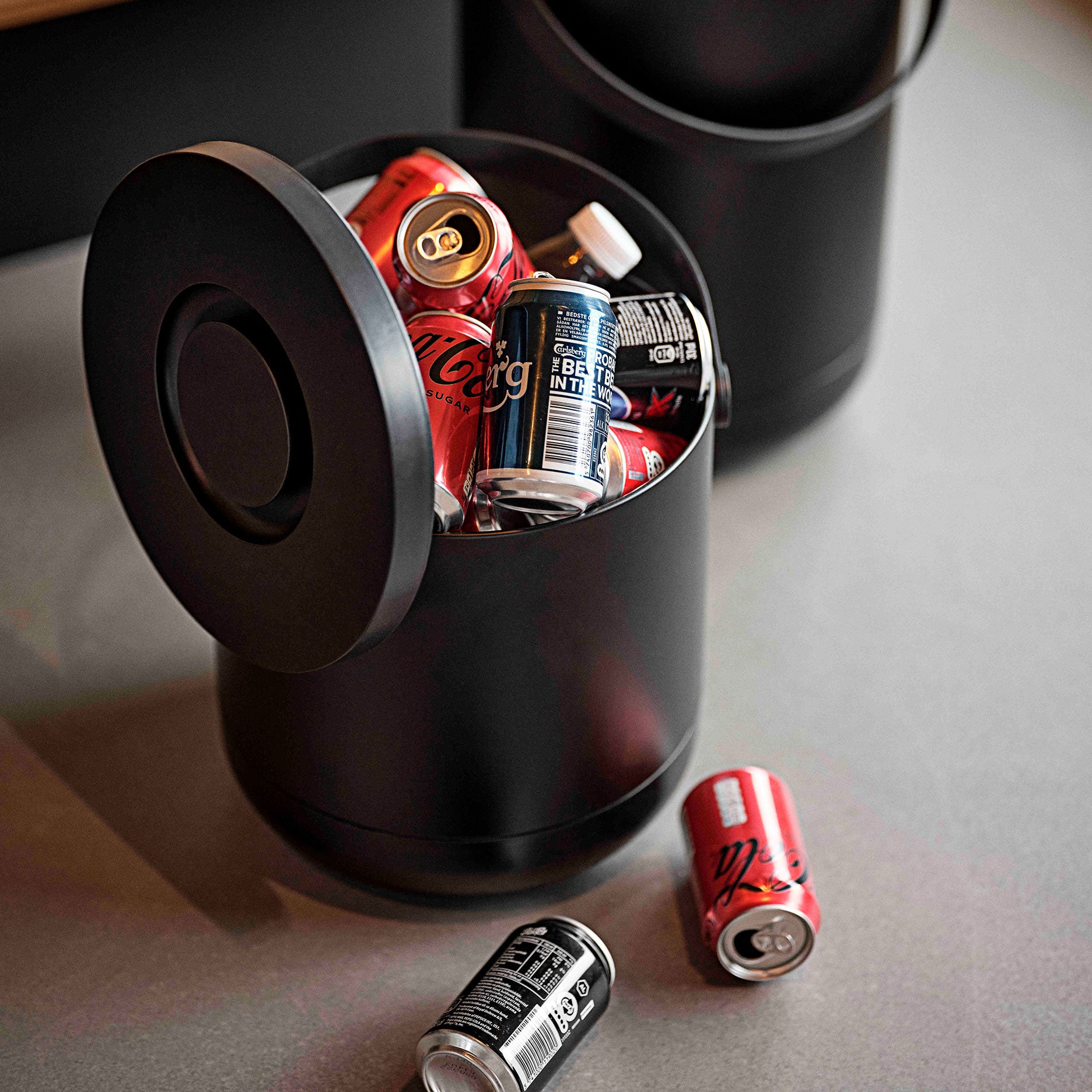 Circular affaldsspand 15 L